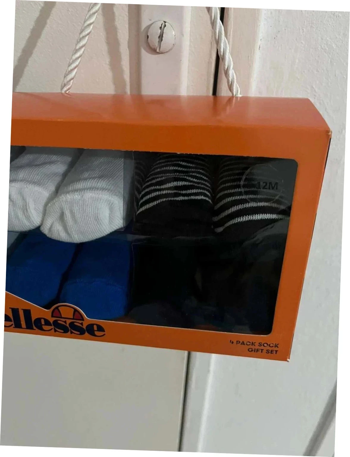NE UF Ellesse - Conjunto 4 Pares de Meias para Bebê Menino/Unissex - 6-12 Meses – photo 4